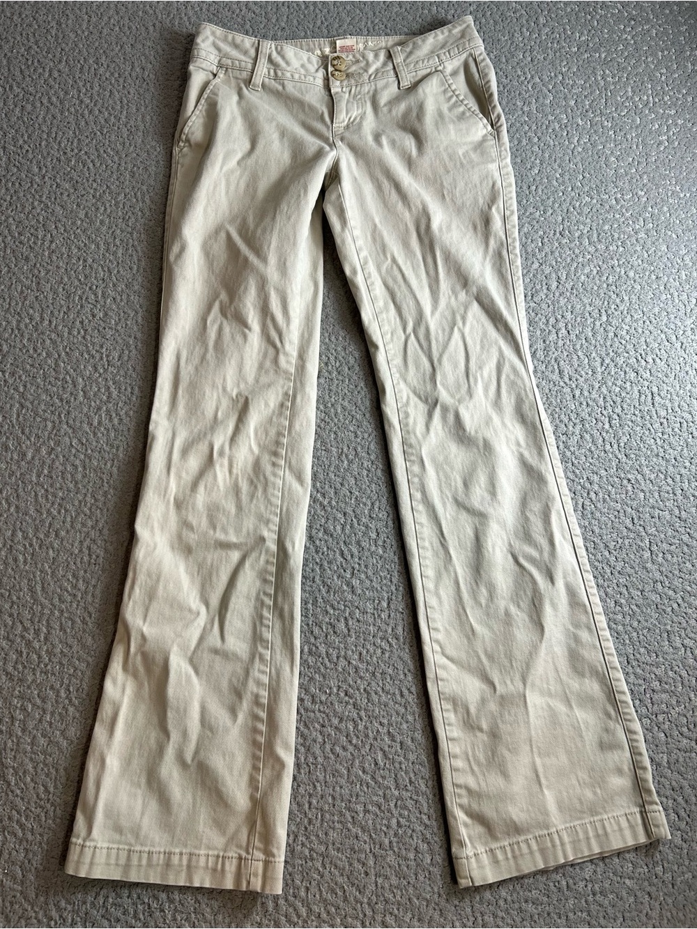 Arizona Jean Company Light Beige Bootcut Pants